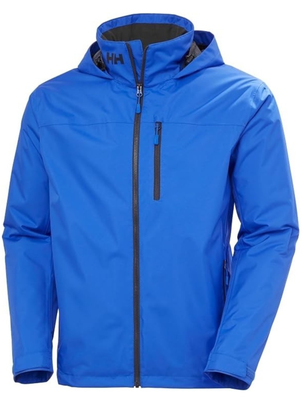 NEW Size S Small Men's Helly Hansen Crew Hooded Midlayer Jacket 2 Jacket Cobalt